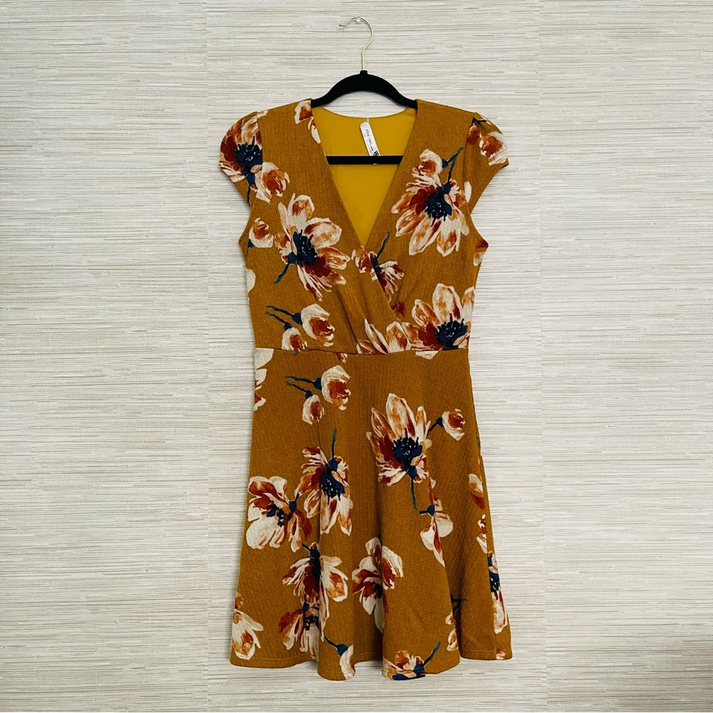 Pink Owl Women's Floral Dress